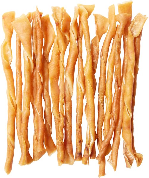 Bones & Chews Made in USA 6" Pork Skin Roll Dog Treats, 18 ct slide 1 of 3