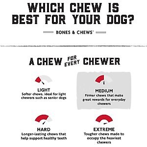 Bones & Chews Made in USA 6" Beef Trachea Dog Treats, 3ct