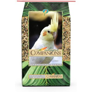 Colorful Companions Cockatiel Blend Cockatiel Food, 25-lb bag