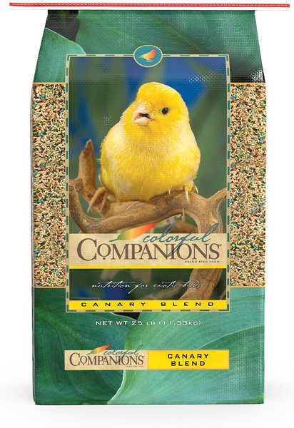 Colorful Companions Canary Blend Canary Food, 25-lb bag slide 1 of 6