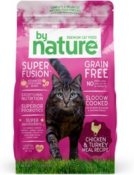 By Nature Pet Foods Chicken & Turkey Meal Recipe Grain-Free Dry Cat Food, 3.5-lb bag