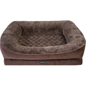 Beautyrest Ultra Plush Cuddler Dog & Cat Bed, Brown, Large