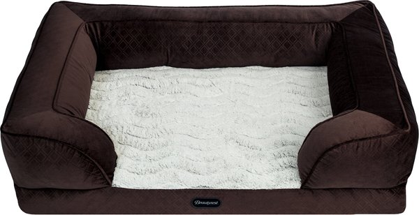 Beautyrest Supreme Comfort Couch Dog & Cat Bed, Brown, X-Large slide 1 of 5