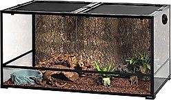 REPTI ZOO Large Glass Reptile Terrarium