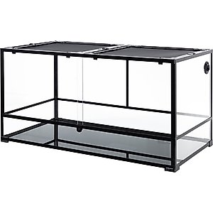 REPTI ZOO Large Glass Reptile Terrarium
