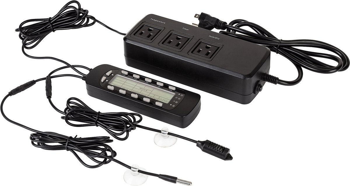 REPTI ZOO 3in1 Smart Day & Night Timer Temperature & Humidity Controller