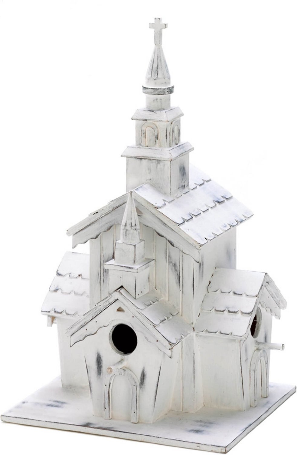 Zingz & Thingz Little White Chapel Bird House