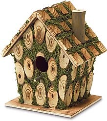Zingz & Thingz Moss-Edged Bird House