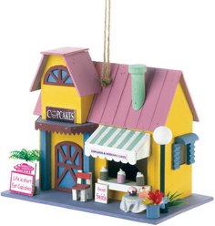 Zingz & Thingz Cupcake Bakery Bird House