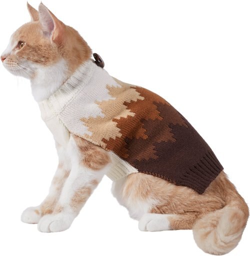 Frisco Gradient Diamond Dog & Cat Sweater, Small