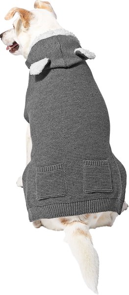 Frisco Bear Hooded Dog & Cat Sweater, XX-Large slide 1 of 6