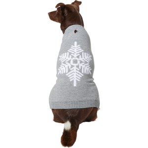 Frisco Snowflake Dog & Cat Sweater, Small