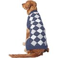 Frisco Argyle Dog & Cat Sweater, Navy, Small