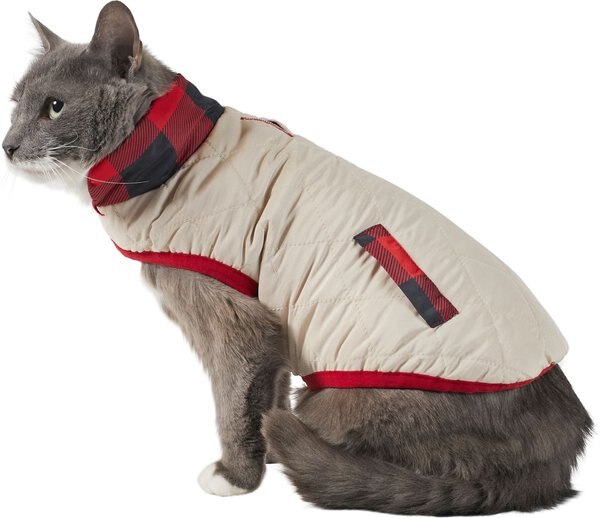 FRISCO Lightweight Quilted WaterResistant Reversible Insulated Dog