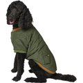 Frisco Mediumweight Insulated Quilted Bomber Dog & Cat Coat, Olive, XXX-Large