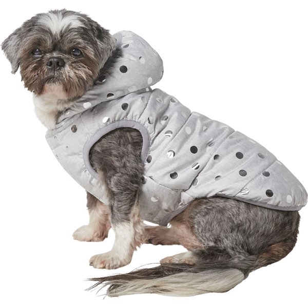 FRISCO Lightweight Quilted WaterResistant Reversible Insulated Dog