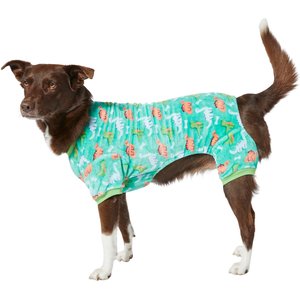 Frisco Dog & Cat Cozy Fleece PJs, Dinosaurs, Large