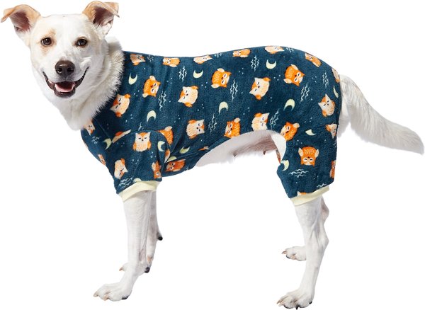 FRISCO Dog Cat Cozy Fleece PJs Night Owl XX Large Chewy