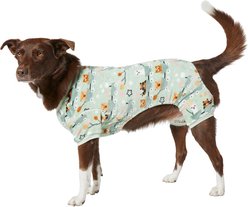 Frisco Dog & Cat Cozy Fleece PJs, Zoo Animals, Large