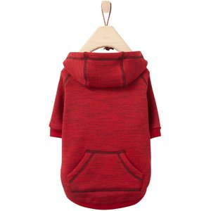 Frisco Sporty Dog & Cat Hoodie, Heather Red, Small