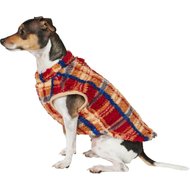 Frisco Plaid Dog & Cat Fleece Vest