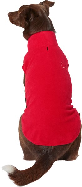 Frisco Ultra lightweight Basic Dog & Cat Fleece Vest, Red, X-Large slide 1 of 6