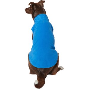 Frisco Ultra lightweight Basic Dog & Cat Fleece Vest, Blue, X-Small