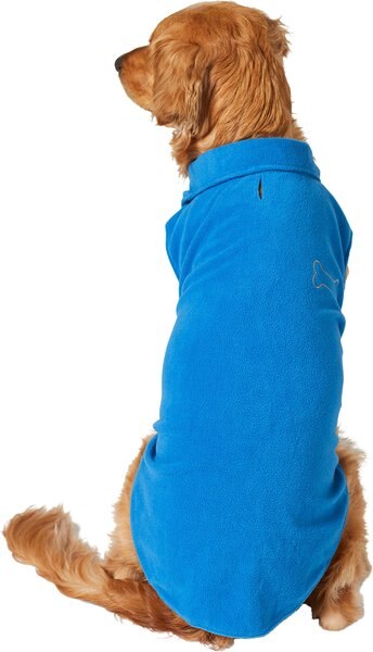 Frisco Basic Dog & Cat Fleece Vest, Blue, XX-Large slide 1 of 6