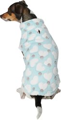 Frisco Patterned Hearts Dog & Cat Fleece Vest, Small slide 1 of 7