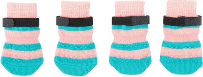 Frisco Colorblock Dog Socks, slide 1 of 1
