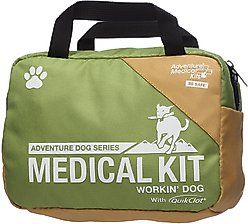 Adventure Medical Kits Dog Series Workin' Dog with QuickClot First Aid Kit for Dogs