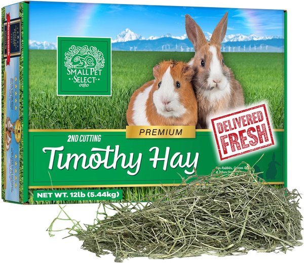 Small Pet Select Second Cut Timothy Hay Small Animal Food, 12-lb box slide 1 of 3