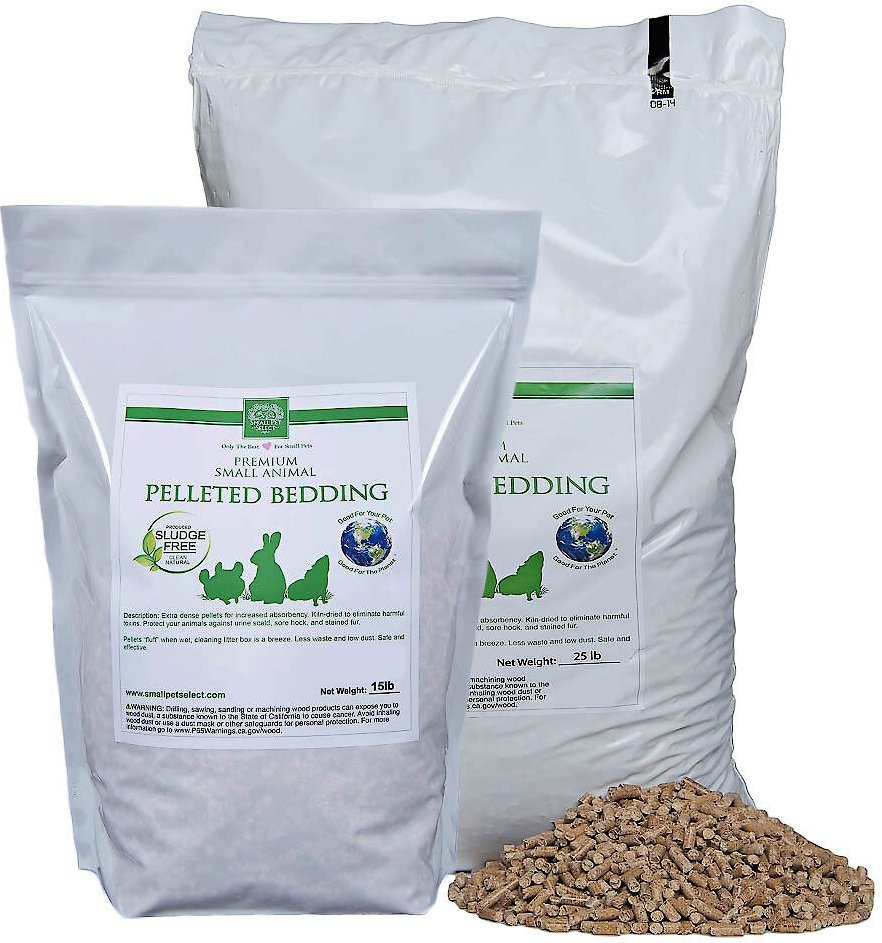 SMALL PET SELECT Premium Small Animal Pelleted Bedding, 40lb bag