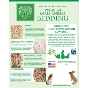 Small Pet Select Premium Paper Small Animal Bedding, 178-L bag