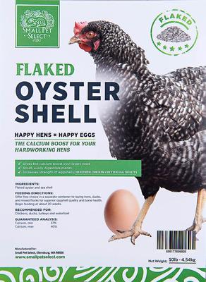 Show full view: Small Pet Select Oyster Shell Calcium Poultry Supplement, 10-lb bag slide 3 of 5