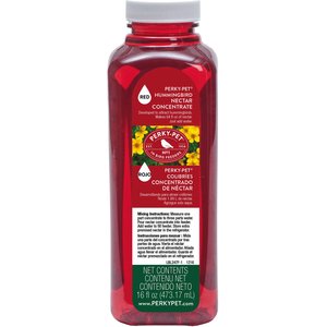 Perky-Pet Nectar Concentrate Red Hummingbird Food, 16-oz bottle