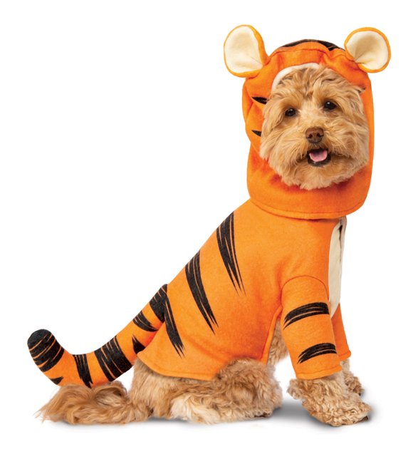 RUBIE'S COSTUME COMPANY Tigger Dog Costume, X-Large - Chewy.com