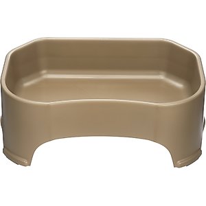 Neater Pets Big Bowl Non-Skid Polypropylene Pet Bowl, Champagne, 36-cup