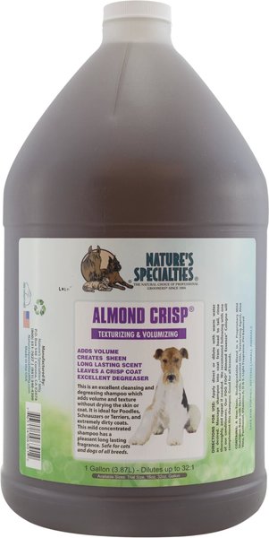 Nature's Specialties Almond Crisp Dog Shampoo, 1-gal bottle slide 1 of 1