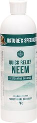 Nature's Specialties Quick Relief Neem Dog Shampoo, 16-oz bottle