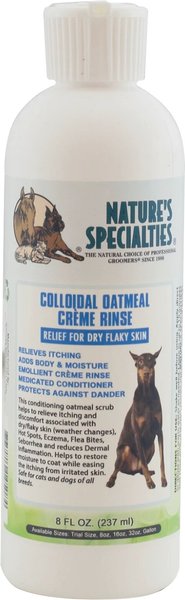 Nature's Specialties Colloidal Oatmeal Dog Creme Rinse, 8-oz bottle slide 1 of 1