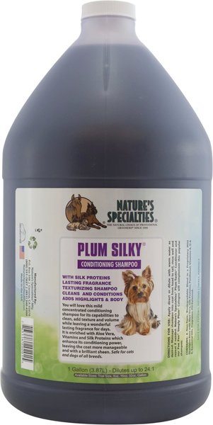 Nature's Specialties Plum Silky Dog Conditioning Shampoo, 1-gal bottle slide 1 of 1