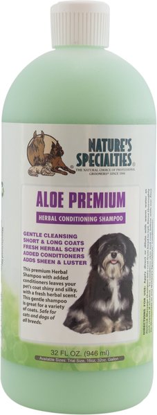 Nature's Specialties Aloe Premium Herbal Dog Conditioning Shampoo, 32-oz bottle slide 1 of 1