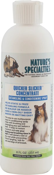 Nature's Specialties Quicker Slicker Concentrate Dog Conditioning Spray, 8-oz bottle slide 1 of 1