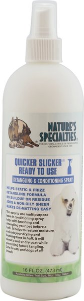 Nature's Specialties Quicker Slicker Ready To Use Dog Conditioning Spray, 16-oz bottle slide 1 of 1