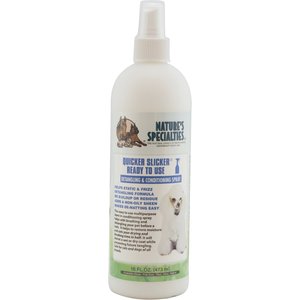 Nature's Specialties Quicker Slicker Ready To Use Dog Conditioning Spray, 16-oz bottle