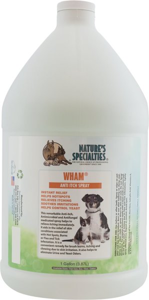 Nature's Specialties WHAM Anti Itch Dog Spray, 1-gal bottle slide 1 of 1