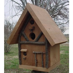 Bird Houses by Mark Forrest Lodge Bird House