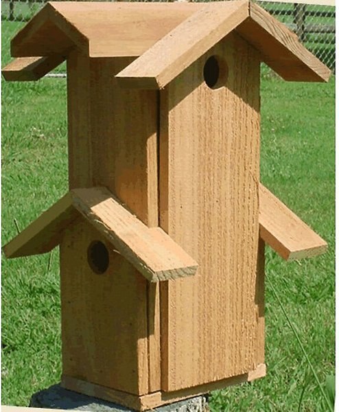 Bird Houses by Mark Mini Tower Bird House slide 1 of 1