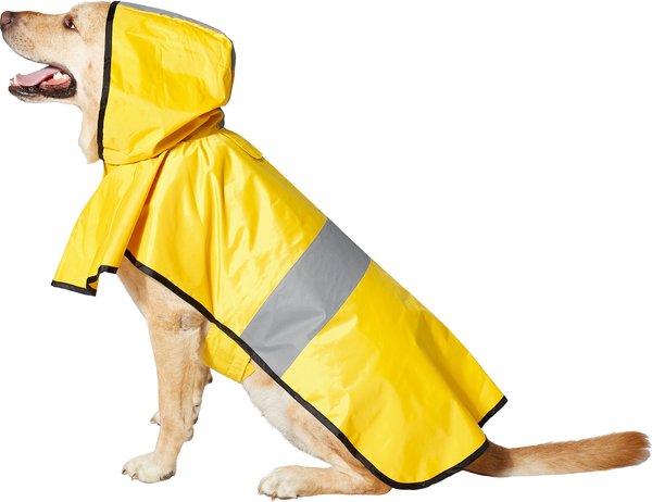 Frisco Lightweight Rainy Days Dog Raincoat, Yellow, XXX-Large slide 1 of 10